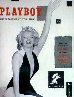 Обложка первого номера журнала Playboy
